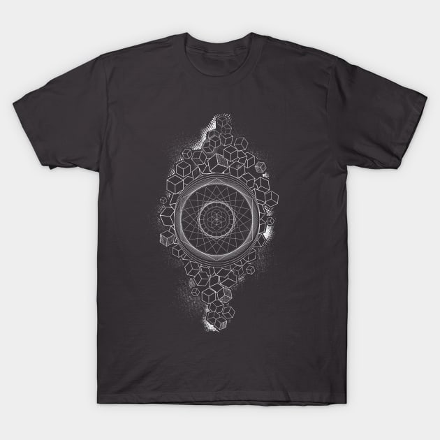 Sacred Geometry - Seed of Life T-Shirt by ZenCandy